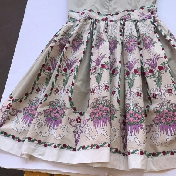 SOLD Betsey Johnson New York Vintage Rare OG Tea Party Dress Printed 10 Y2k - Picture 12 of 17